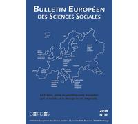 Bulletin Européen Des Sciences Sociales N° 11/2014