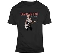 Bulletproof Samantha Fish Kill Or Be Kind Mens T-Shirt Fashion Casual Unisex Black Tee S