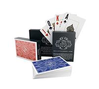 Bullets Playing Cards, Deux Jeux de 54 Cartes Poker Paulie avec Index Jumbo, Cartes Imperméables et Résistantes, Texas Hold'em Poker