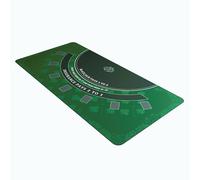 Bullets Playing Cards, Tapis Blackjack, 140 x 75 cm, Vert
