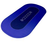 Bullets Playing Cards | Tapis de Poker Bleu Classique Design180x90cm | Surface Lisse Antidérapante, Qualité Classique, Lavable & Hydrofuge