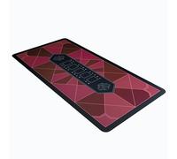 Bullets Playing Cards, Tapis de Poker Paulie Design Rectangulaire Bordeaux 160 x 80 cm