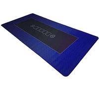 Bullets Playing Cards, Tapis de Poker Professionnel 160 x 80 cm Bleu pour Votre Propre Table de Poker, Plateau de Poker Deluxe, revêtement Table de Poker, Tapis de Cartes, idéal pour Un Cadeau