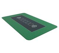 Bullets Playing Cards, Tapis de Poker Professionnel Vert en 100 x 60 cm, Table de Poker, Bullets Playing Cards, Tapis de Poker Deluxe,
