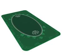 Bullets Playing Cards, Tapis de Table Universel pour Les Jeux de société et de Cartes Vert en 140 x 75cm, Tissu de Jeu de Luxe, Tapis de Jeu, Tapis de Table