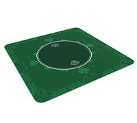 Bullets Playing Cards, Tapis de Table Universel pour Les Jeux de société et de Cartes Vert en 80 x 80cm, Tissu de Jeu de Luxe, Tapis de Jeu, Tapis de Table