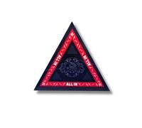 Bullets Playing Cards, Triangle Tout-en-Un, Poker, Acrylique, 7,2 x 7,2 x 7,2 cm