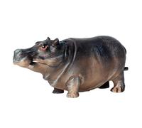 Bulleur d'air pour aquarium - Pompe décorative en résine hippopotame, diffuseur de pierre pneumatique décoratif, paysage à bulles compact | Aérateur d'eau doux pour étagère de bureau petit habitat