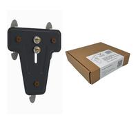 Bullfix Kit de support de radiateur robuste - Fixations robustes pour radiateurs à colonne et radiateurs design - Montage sécurisé vertical/horizontal pour radiateur - Anthracite