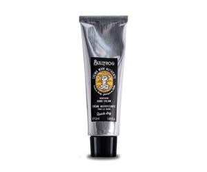 Bullfrog - Crème Nourrissante pour les Mains, Hydratation et Protection, 83,1% d'Ingrédients Naturels, Extrait d'Algues Extrêmophiles, Parfum Menthe, Fabriqué en Italie, 50 ml