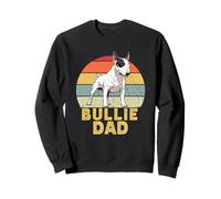 Bullie Dad Retro English Bull Terrier propriétaire Sweatshirt