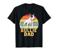 Bullie Dad Retro English Bull Terrier propriétaire T-Shirt