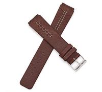 bullish Genuine Leather Watch Strap Replacement for Skagen - 433LGL1, 433LSL1, 433LSLC (Brown-1)