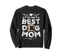 Bullmastiff Best Dog Mom Dogs Lovers Funny Mothers Day Sweatshirt