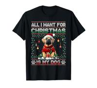 Bullmastiff Christmas Tree Decorations Dog Lover Xmas Gifts T-Shirt