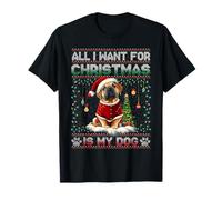 Bullmastiff Christmas Tree Decorations Dog Lover Xmas Gifts T-Shirt