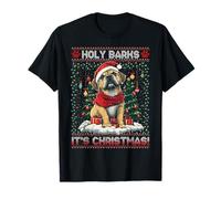 Bullmastiff Christmas Tree Decorations Dog Lover Xmas Gifts T-Shirt