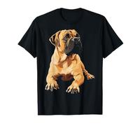 Bullmastiff Dog Illustration pour animal domestique Bullmastiff T-Shirt