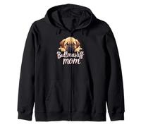 Bullmastiff Mom Dog Bullmastiff Mama Mama Cute Puppy Sweat à Capuche