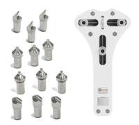 Bullongè Décapsuleur professionnel Vario-Star 3W Compact - Modèle 2819 - Montre avec couvercle vissé - Ouverture facile