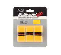 Bullpadel Overgrip GB-1201 Comfort absorbant – 3 unités – jaune