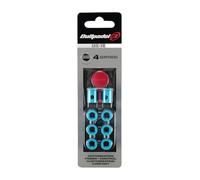 Bullpadel Blister (4 Pcs) Antivibrator Ease Vibe Sky Blue
