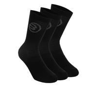 Bullpadel Chaussettes De Tennis Pack 3-noir Noir - L L