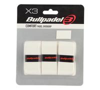 Bullpadel Overgrip GB-1200 Confort – Lot de 3 – Blanc