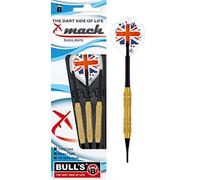 Bulls 2217491 Mach Set de 3 fléchettes Multicolore