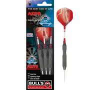 Bull's flèches flèches poids pointe acier Aero21 Rouge
