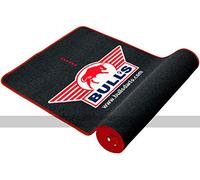 Bulls Carpet Dartmatte + Oche 300x65cm Roter Rand