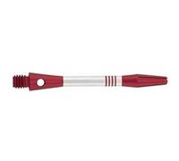 Bull's Cetra manches aluminium 45 mm rouge moyen 3 pièces Rouge