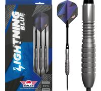 Bulls Lightning Blue 80% Tungsten Steeldarts 26 grammes fléchettes