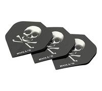 Bulls Motex STD.Skull Cible de fléchettes. Unisexe-Adultes, Noir, Taille Unique