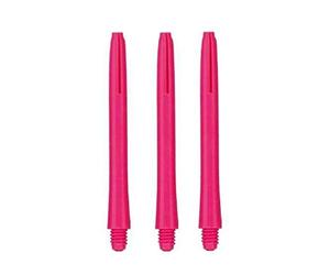 Bulls S Fluo Nylon Shaft, Medium, Mixte, Bull's Neon Nylon Shaft, Medium, Rose Bonbon, 1 Satz