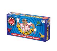 University Games Jeu de société Bullseye – quiz, fléchettes magnétiques, 14+, 2-8 joueurs – bleu
