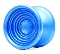 YoYoFactory Yo-yo Bullseye - en métal, roulement à billes, ficelle - Bleu