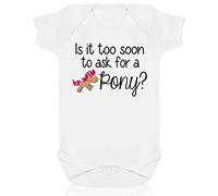 Bullshirt Body Designs Sélection - Choix de bébé à manches courtes Corps mieux (0-3 mois, trop Tôt pour demander pour un Poney)