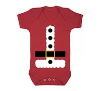 Bullshirt de costume de Père Noël Body rouge Red 12-18 mois