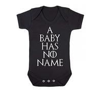 Bullshirt's A Baby Has No Name Body à manches courtes noir Noir 6-12 mois