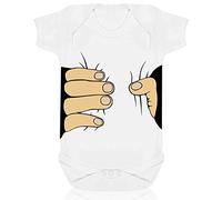 Bullshirt's Big mains tenant Body blanc blanc 12-18 mois