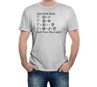 Bullshirt's Homme Et Dieu Dit . et là Was Clair T-Shirt - Homme, Gris, M