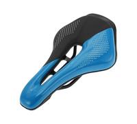 BULLSPANN Siège De Vélo Universel, Selle De Vélo Confortable pour Hommes Et Femmes, Coussin De Siège De Vélo en Cuir PU Imperméable pour VTT Route, Bleu