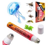 BullTek - Roll-On Après Piqûre | Soulagement Démangeaisons & Rougeurs | Ammoniaque Apaisant Naturel | Efficace Insectes & Méduses | Menthe & Eucalyptus, Transparent, 10 ml (Lot de 1)
