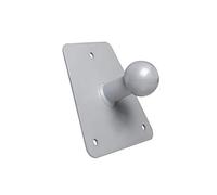 Bullwing Support mural courte pour support de vélo en argent Profondeur 4,5 cm