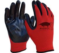 BullWork Gants de travail Original PowerGrip Taille 9 Enduction latex EN388:4131 Lot de 5