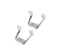 Bully BBS-5002P Lot de 2 marchepieds latéraux universels en Aluminium Poli pour camions de Chevrolet (Chevrolet), Ford, Toyota, GMC, Dodge RAM, Jeep