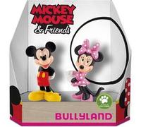 Bullyland Jeu de figurines 15083 Disney Mickey & Minnie - boîte-cadeau 2 pièces, peintes, sans PVC