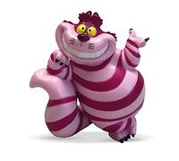 Bullyland 11401 Figurine de Chat du Cheshire de Walt Disney Alice au Pays des Merveilles, Environ 7,3 cm, détaillé, idéal comme Petit Cadeau pour Les Enfants à partir de 3 Ans