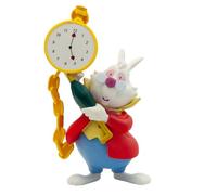 Bullyland 11402 Figurine représentant Le Lapin Blanc de Walt Disney Alice au Pays des Merveilles, env. 8,1 cm, fidèle aux détails, idéal comme Petit Cadeau pour Les Enfants à partir de 3 Ans